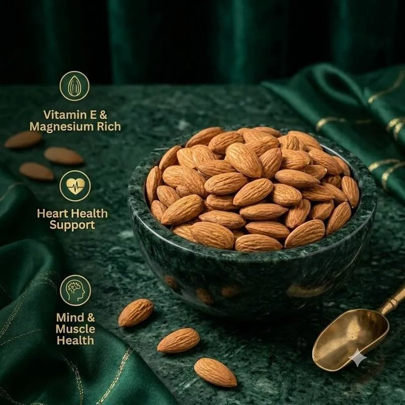 Almonds view 3