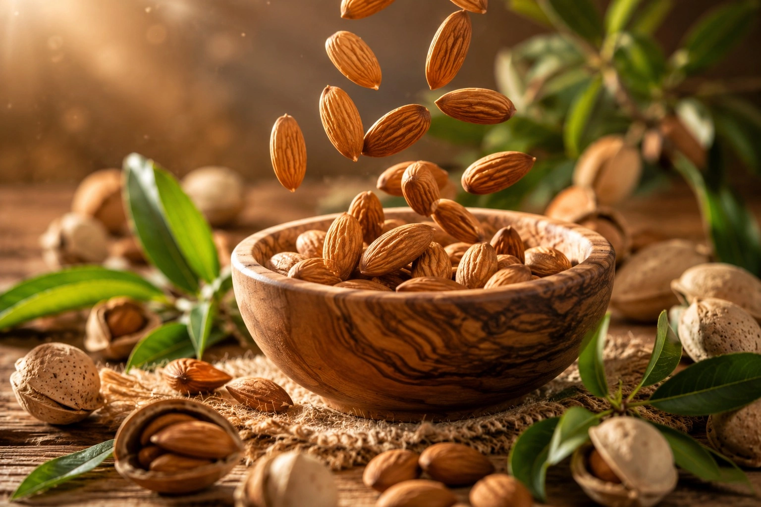 Top 10 Benefits of Eating Almonds Daily