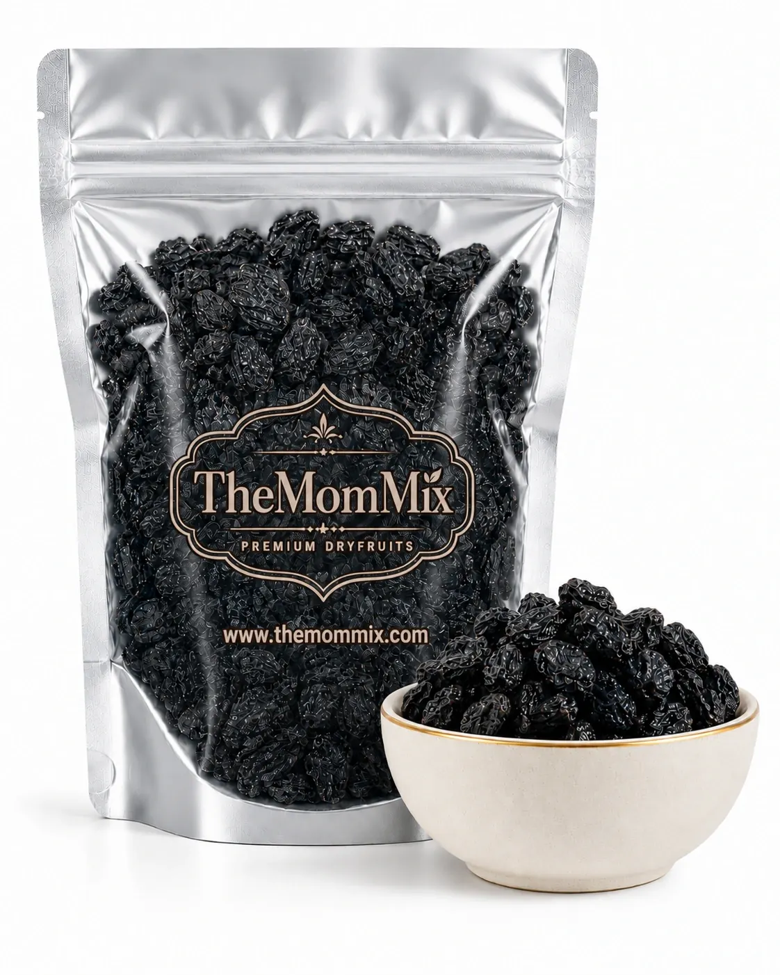 Dried Black Raisins — real nuts and dry fruits