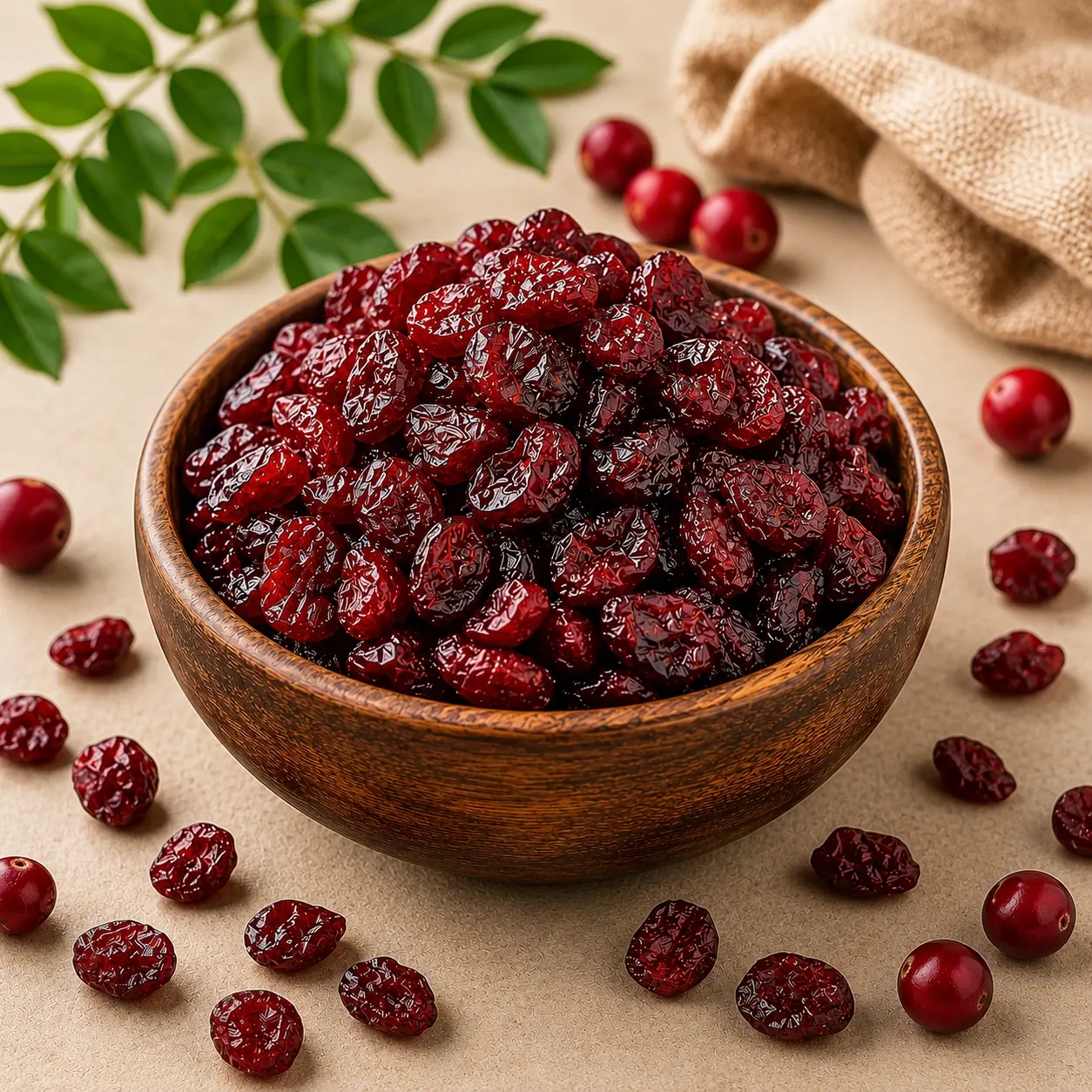 Dried Cranberry Whole — real nuts and dry fruits