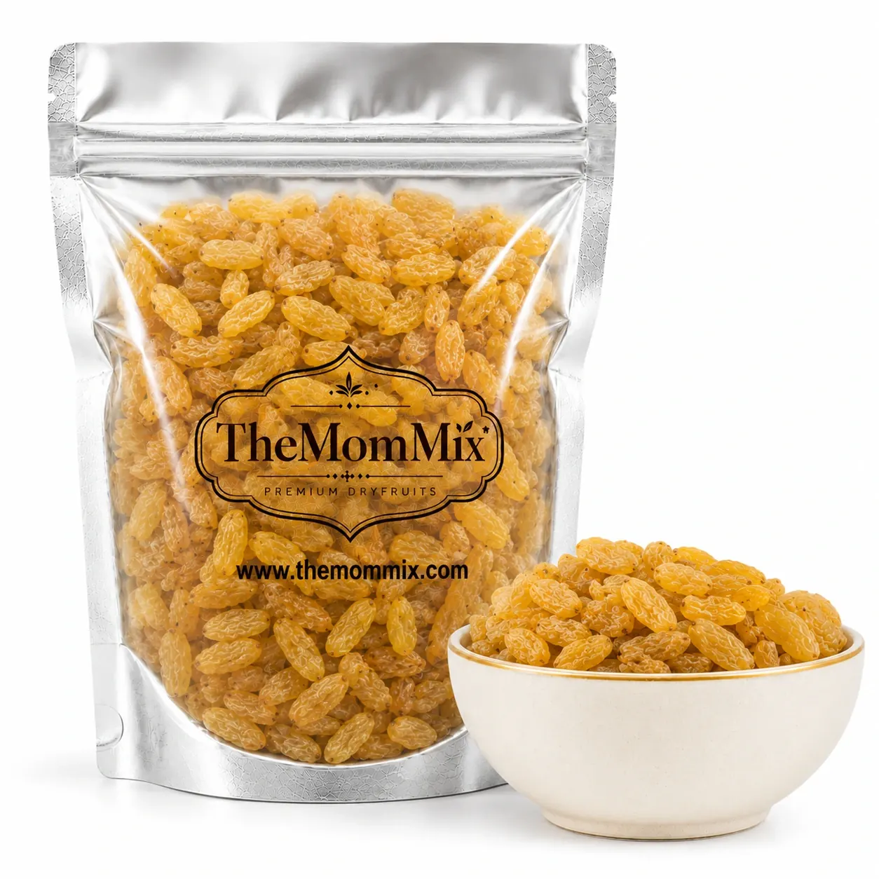 Dried Yellow Raisins — real nuts and dry fruits