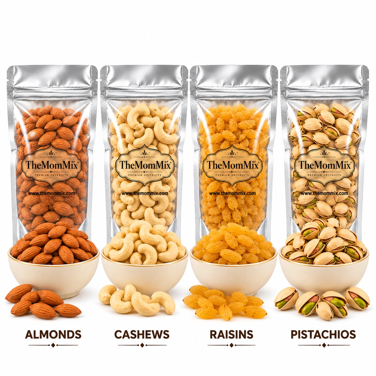 Family 4-in-1 — real nuts and dry fruits