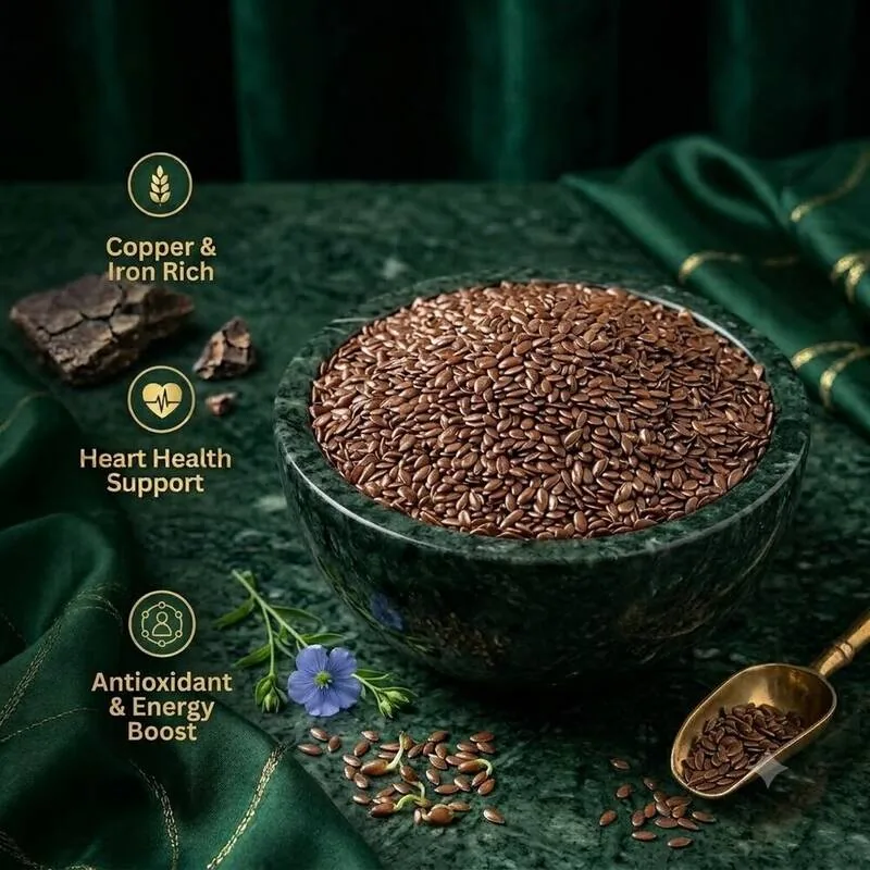 Flax Seeds view 4