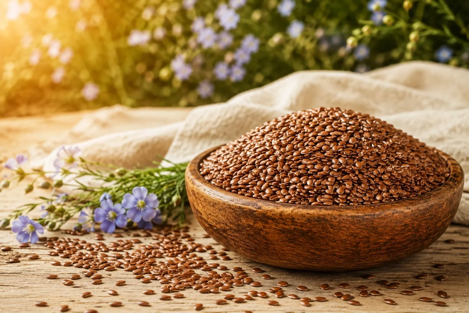 Flax Seeds — real nuts and dry fruits