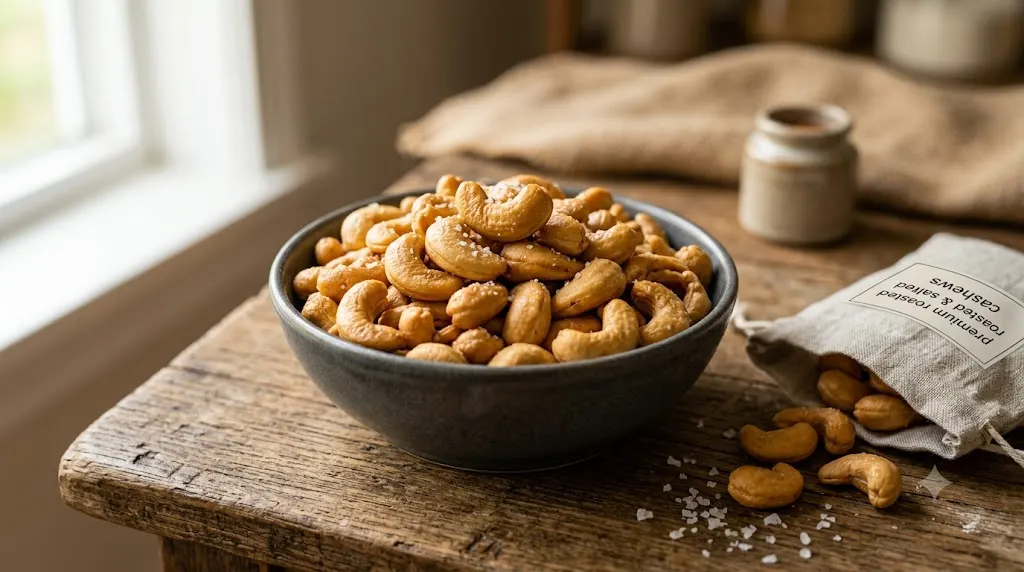 Salted Roasted Cashews view 3